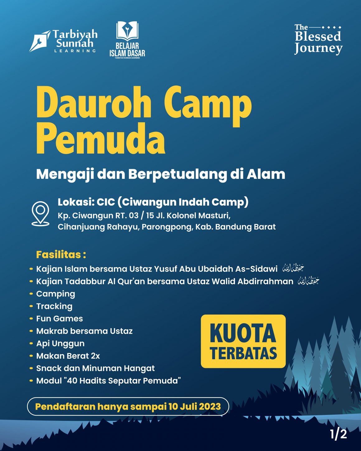 Dauroh Camp Pemuda / Youth Dauroh Camp