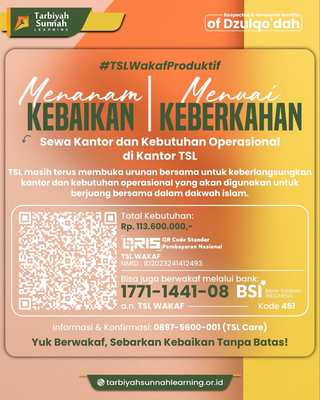 Sewa Kantor Dan Kebutuhan Operasional Di Kantor TSL Tarbiyah Sunnah Sewa Kantor Dan Kebutuhan Operasional Di Kantor TSL Tarbiyah Sunnah